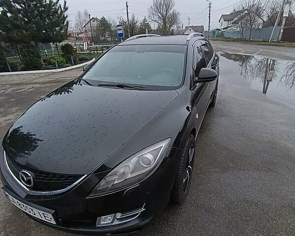 Чорний Мазда 6, об'ємом двигуна 2 л та пробігом 280 тис. км за 7500 $, фото 1 на Automoto.ua