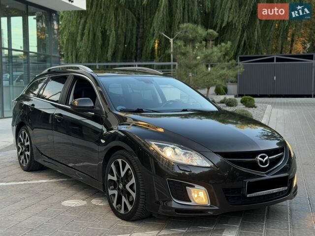 Черный Мазда 6, объемом двигателя 2.2 л и пробегом 198 тыс. км за 6500 $, фото 1 на Automoto.ua
