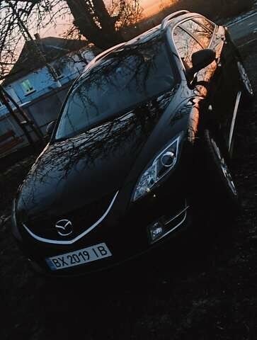 Чорний Мазда 6, об'ємом двигуна 2 л та пробігом 197 тис. км за 8700 $, фото 1 на Automoto.ua