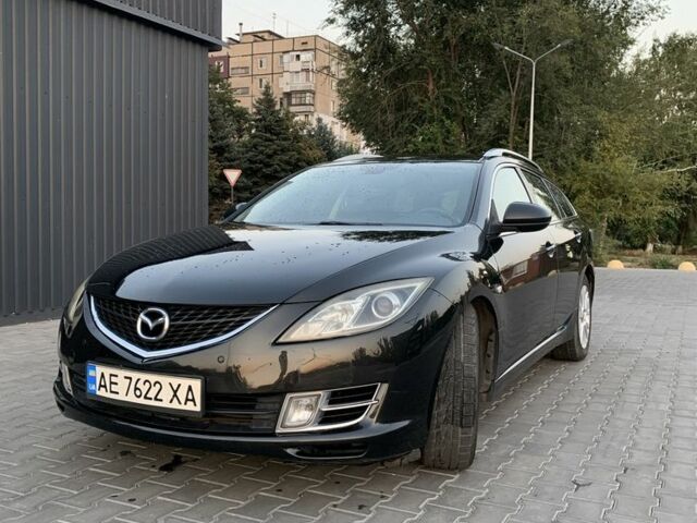 Черный Мазда 6, объемом двигателя 2 л и пробегом 280 тыс. км за 5800 $, фото 1 на Automoto.ua