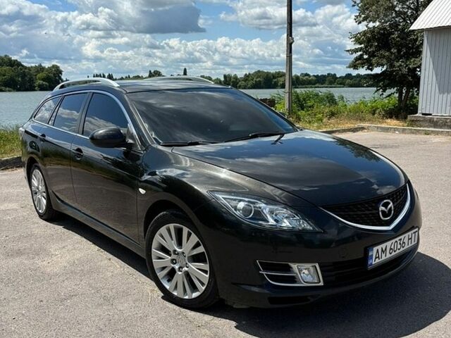 Чорний Мазда 6, об'ємом двигуна 1.8 л та пробігом 274 тис. км за 6500 $, фото 1 на Automoto.ua