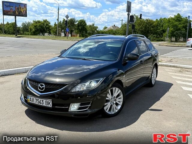 Чорний Мазда 6, об'ємом двигуна 2 л та пробігом 135 тис. км за 6599 $, фото 1 на Automoto.ua