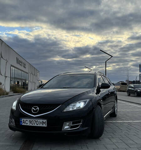 Чорний Мазда 6, об'ємом двигуна 2 л та пробігом 291 тис. км за 7500 $, фото 1 на Automoto.ua