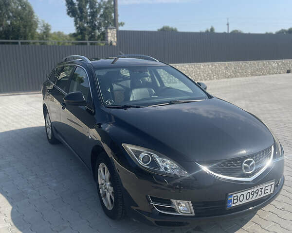 Черный Мазда 6, объемом двигателя 2.2 л и пробегом 276 тыс. км за 7500 $, фото 1 на Automoto.ua