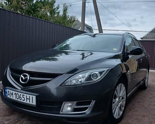 Чорний Мазда 6, об'ємом двигуна 2 л та пробігом 320 тис. км за 7300 $, фото 1 на Automoto.ua