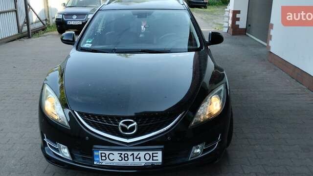 Черный Мазда 6, объемом двигателя 2.02 л и пробегом 278 тыс. км за 6500 $, фото 1 на Automoto.ua