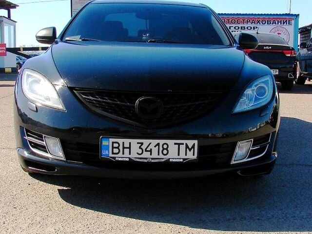 Чорний Мазда 6, об'ємом двигуна 2 л та пробігом 205 тис. км за 7600 $, фото 1 на Automoto.ua