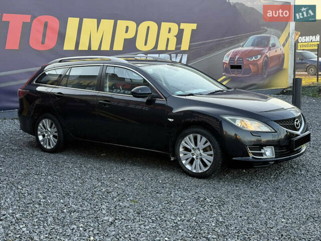 Черный Мазда 6, объемом двигателя 2 л и пробегом 331 тыс. км за 5800 $, фото 1 на Automoto.ua