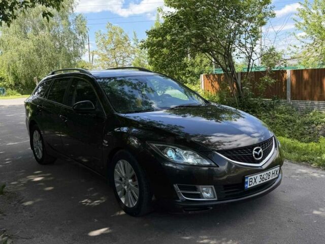 Чорний Мазда 6, об'ємом двигуна 2 л та пробігом 295 тис. км за 4150 $, фото 1 на Automoto.ua