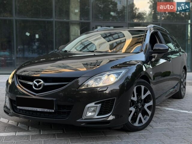 Чорний Мазда 6, об'ємом двигуна 2.2 л та пробігом 198 тис. км за 6500 $, фото 1 на Automoto.ua