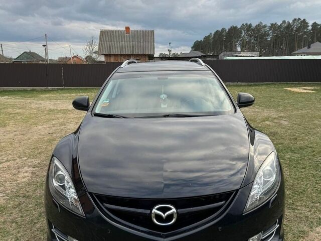 Черный Мазда 6, объемом двигателя 2 л и пробегом 180 тыс. км за 4075 $, фото 1 на Automoto.ua