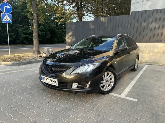 Чорний Мазда 6, об'ємом двигуна 2 л та пробігом 350 тис. км за 5302 $, фото 1 на Automoto.ua
