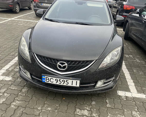 Чорний Мазда 6, об'ємом двигуна 2 л та пробігом 210 тис. км за 6900 $, фото 1 на Automoto.ua