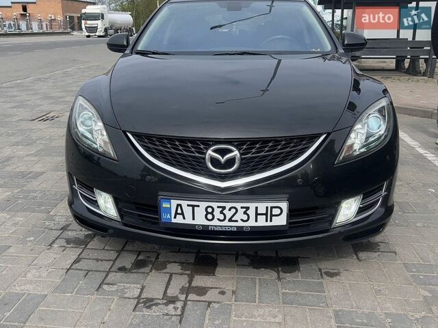 Черный Мазда 6, объемом двигателя 2 л и пробегом 318 тыс. км за 6999 $, фото 1 на Automoto.ua