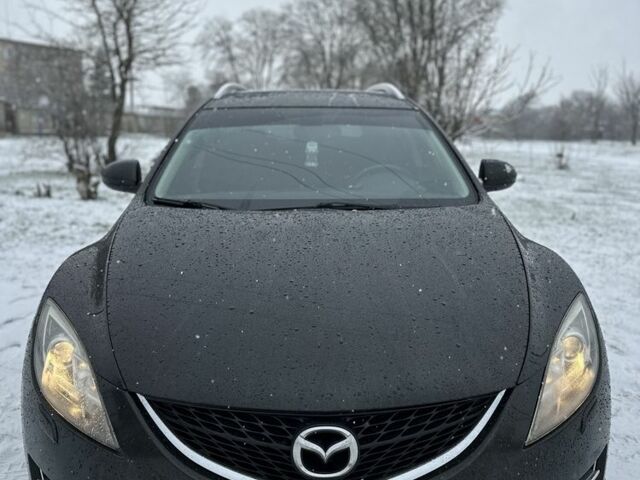 Черный Мазда 6, объемом двигателя 2 л и пробегом 210 тыс. км за 6400 $, фото 1 на Automoto.ua