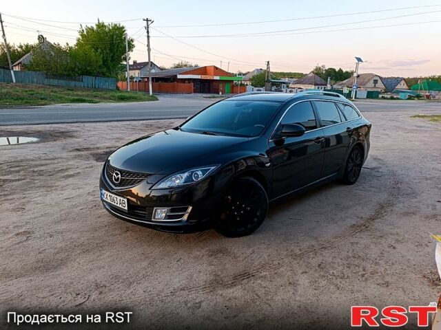 Чорний Мазда 6, об'ємом двигуна 2 л та пробігом 220 тис. км за 6900 $, фото 1 на Automoto.ua