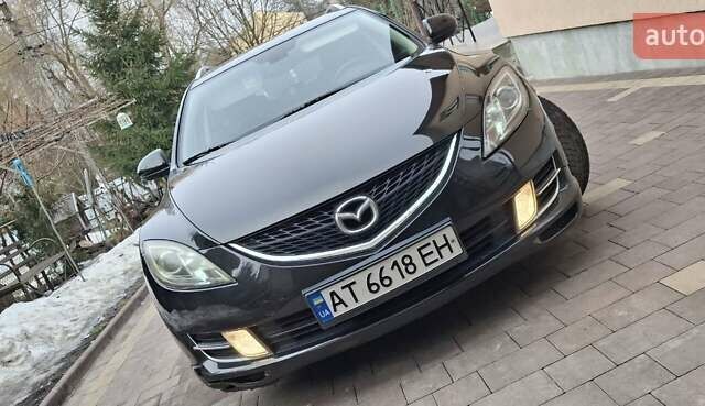 Черный Мазда 6, объемом двигателя 2 л и пробегом 237 тыс. км за 5499 $, фото 1 на Automoto.ua