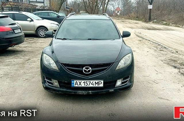 Чорний Мазда 6, об'ємом двигуна 2 л та пробігом 270 тис. км за 5500 $, фото 1 на Automoto.ua
