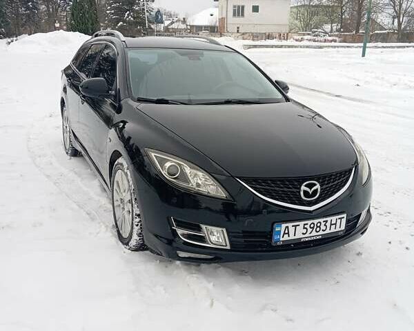 Черный Мазда 6, объемом двигателя 2 л и пробегом 245 тыс. км за 5999 $, фото 1 на Automoto.ua