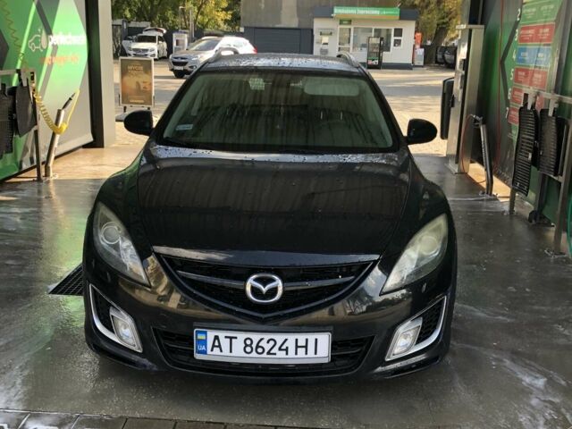 Черный Мазда 6, объемом двигателя 2.18 л и пробегом 304 тыс. км за 7650 $, фото 1 на Automoto.ua