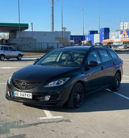 Черный Мазда 6, объемом двигателя 2 л и пробегом 335 тыс. км за 6100 $, фото 1 на Automoto.ua