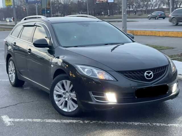 Чорний Мазда 6, об'ємом двигуна 2 л та пробігом 176 тис. км за 8199 $, фото 1 на Automoto.ua