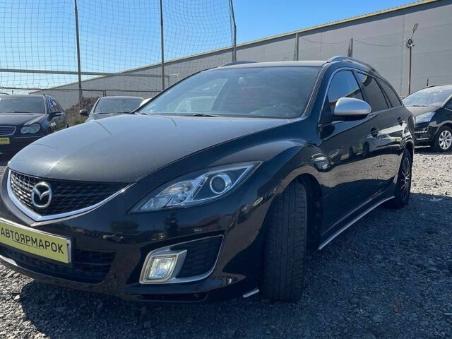 Черный Мазда 6, объемом двигателя 2 л и пробегом 362 тыс. км за 5890 $, фото 1 на Automoto.ua