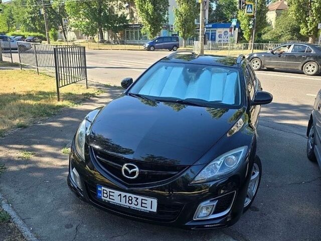 Чорний Мазда 6, об'ємом двигуна 2.2 л та пробігом 213 тис. км за 7000 $, фото 1 на Automoto.ua