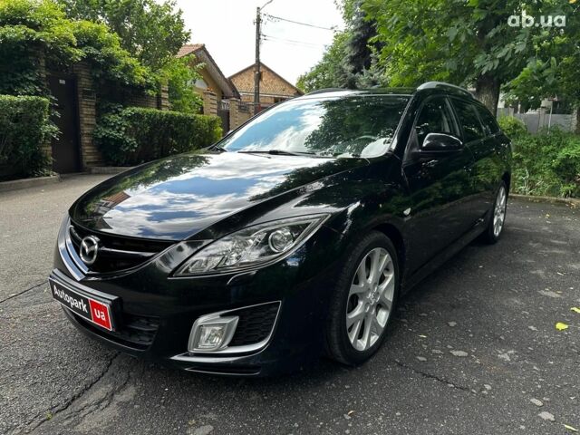 Черный Мазда 6, объемом двигателя 2.2 л и пробегом 214 тыс. км за 7990 $, фото 1 на Automoto.ua