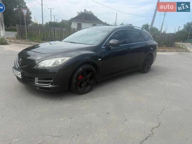 Чорний Мазда 6, об'ємом двигуна 2 л та пробігом 280 тис. км за 5800 $, фото 1 на Automoto.ua