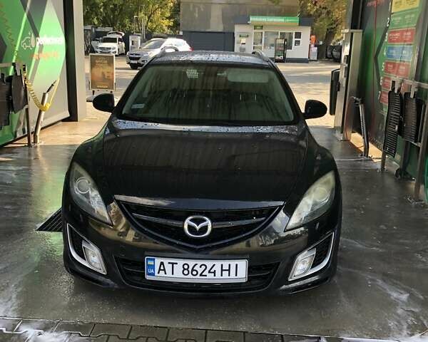 Черный Мазда 6, объемом двигателя 2.18 л и пробегом 304 тыс. км за 7950 $, фото 1 на Automoto.ua