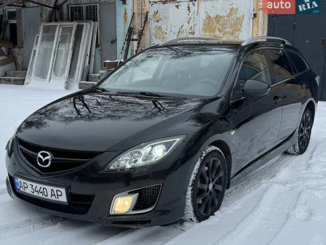 Черный Мазда 6, объемом двигателя 2.15 л и пробегом 225 тыс. км за 6300 $, фото 1 на Automoto.ua