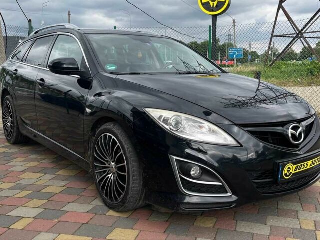 Черный Мазда 6, объемом двигателя 2.2 л и пробегом 280 тыс. км за 8500 $, фото 1 на Automoto.ua