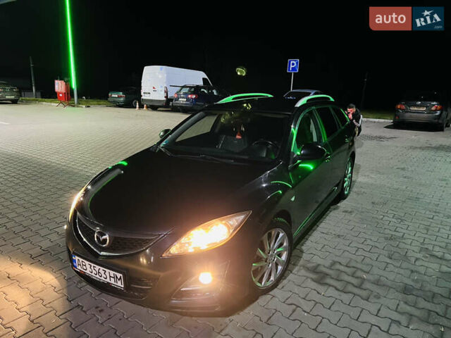 Черный Мазда 6, объемом двигателя 2.18 л и пробегом 237 тыс. км за 6700 $, фото 1 на Automoto.ua