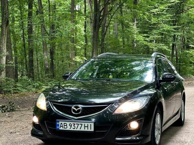 Черный Мазда 6, объемом двигателя 1.8 л и пробегом 206 тыс. км за 5600 $, фото 1 на Automoto.ua