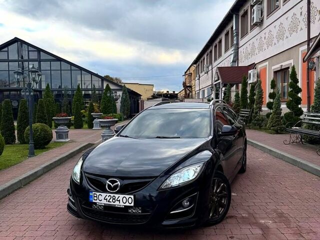 Черный Мазда 6, объемом двигателя 2.2 л и пробегом 320 тыс. км за 7600 $, фото 1 на Automoto.ua