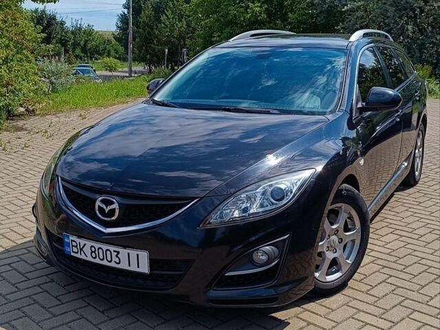 Черный Мазда 6, объемом двигателя 2.2 л и пробегом 262 тыс. км за 6400 $, фото 1 на Automoto.ua