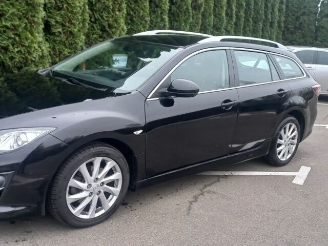 Черный Мазда 6, объемом двигателя 2.2 л и пробегом 242 тыс. км за 3700 $, фото 1 на Automoto.ua