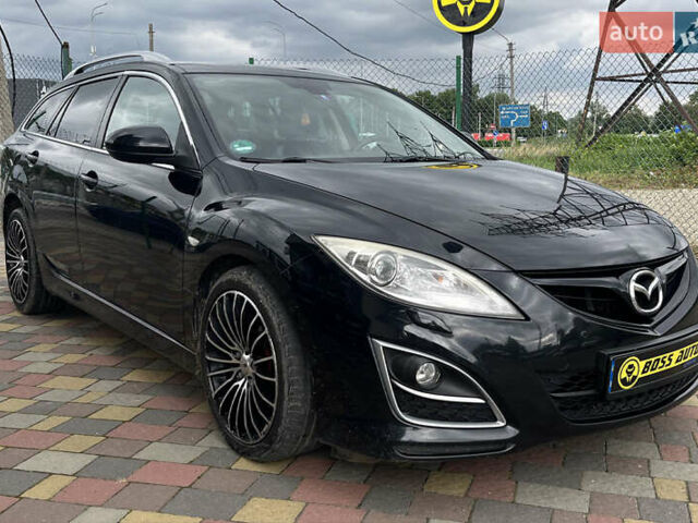 Черный Мазда 6, объемом двигателя 2.18 л и пробегом 280 тыс. км за 8500 $, фото 1 на Automoto.ua