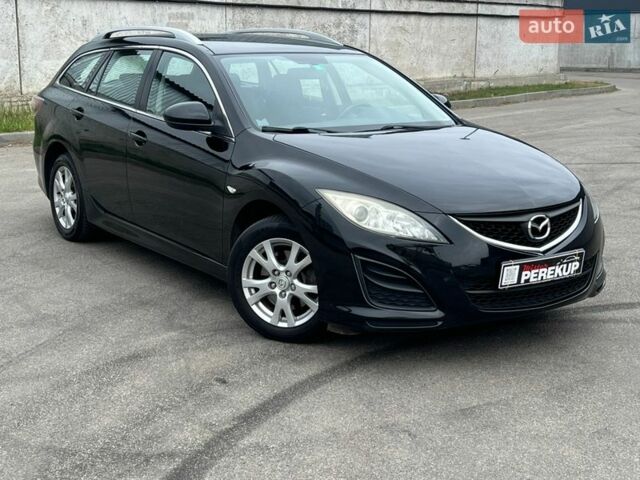 Черный Мазда 6, объемом двигателя 1.8 л и пробегом 191 тыс. км за 7299 $, фото 1 на Automoto.ua