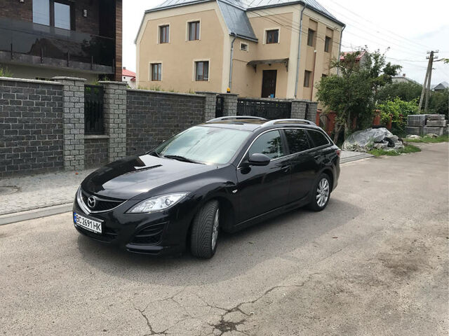 Чорний Мазда 6, об'ємом двигуна 2.2 л та пробігом 225 тис. км за 9499 $, фото 1 на Automoto.ua