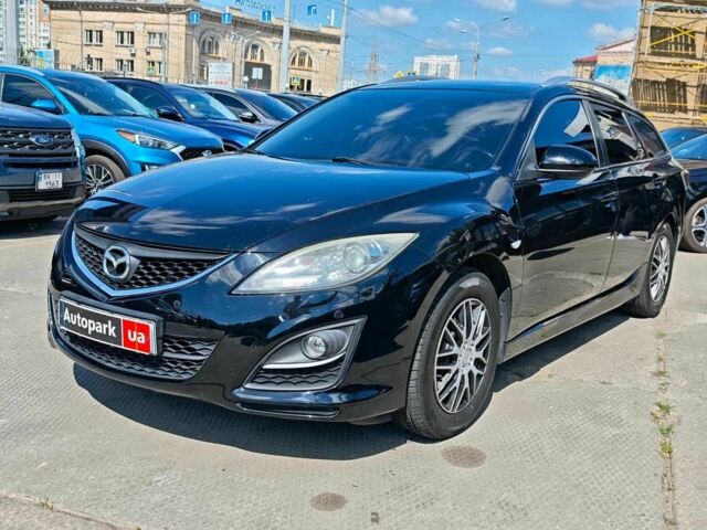 Черный Мазда 6, объемом двигателя 1.8 л и пробегом 266 тыс. км за 6500 $, фото 1 на Automoto.ua
