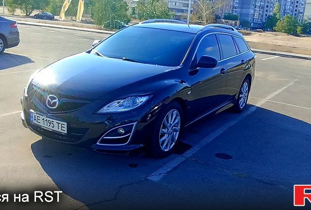 Чорний Мазда 6, об'ємом двигуна 2.2 л та пробігом 210 тис. км за 8000 $, фото 1 на Automoto.ua