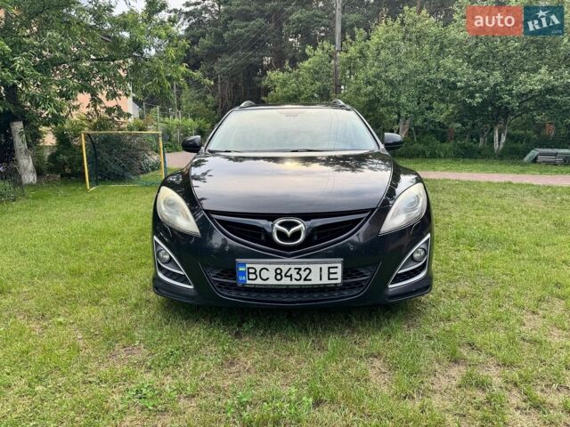 Черный Мазда 6, объемом двигателя 2.18 л и пробегом 341 тыс. км за 7200 $, фото 1 на Automoto.ua