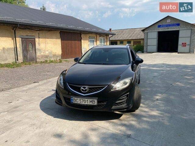 Черный Мазда 6, объемом двигателя 2.18 л и пробегом 327 тыс. км за 4800 $, фото 1 на Automoto.ua