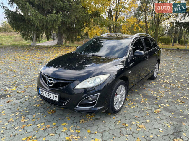 Мазда 6 2011 в Дубно на Automoto.ua Черный Мазда 6, объемом двигателя 2.2 л и пробегом 267 тыс. км за 6300 $, фото 1 на Automoto.ua