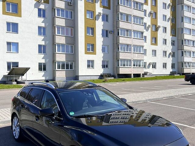 Черный Мазда 6, объемом двигателя 2.2 л и пробегом 214 тыс. км за 13950 $, фото 1 на Automoto.ua