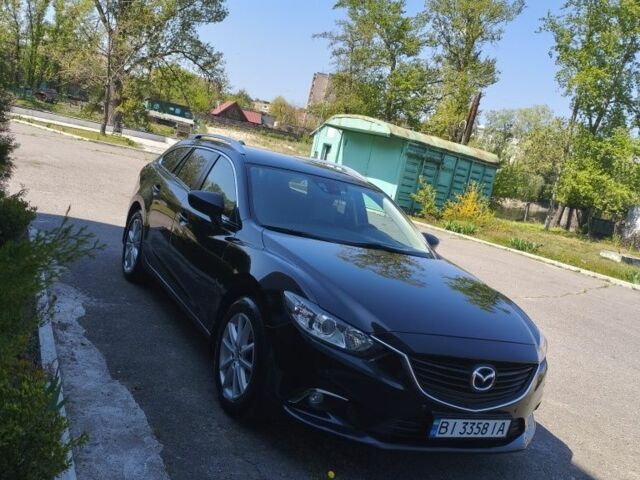 Чорний Мазда 6, об'ємом двигуна 2.2 л та пробігом 202 тис. км за 10900 $, фото 1 на Automoto.ua