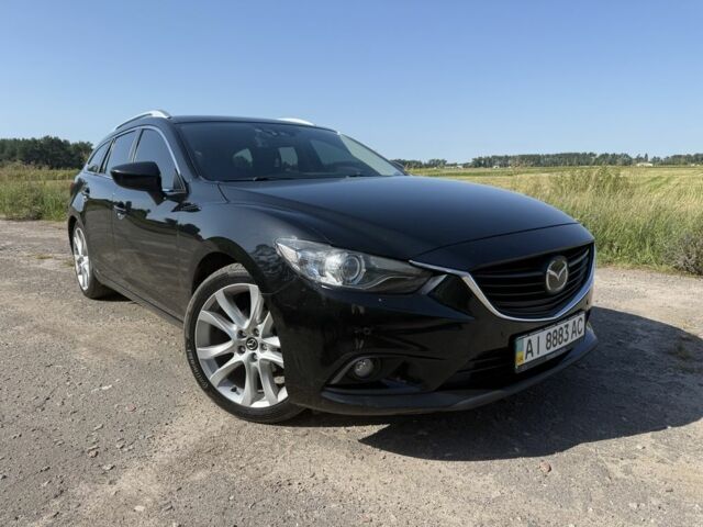 Черный Мазда 6, объемом двигателя 2.2 л и пробегом 272 тыс. км за 12500 $, фото 1 на Automoto.ua