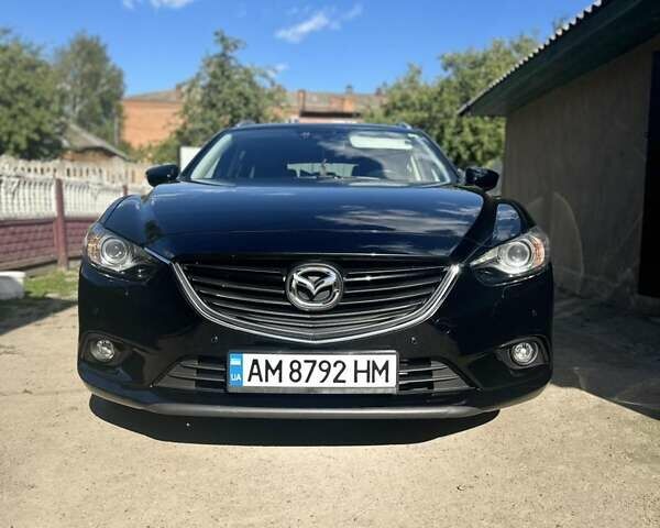 Чорний Мазда 6, об'ємом двигуна 2.19 л та пробігом 230 тис. км за 11800 $, фото 1 на Automoto.ua